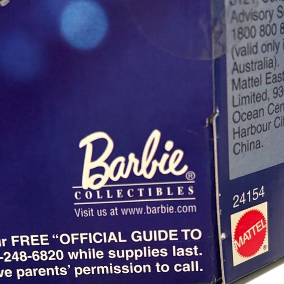 NWT-Barbie Special Millennium Edition in Blue and Silver - Picture 2 of 15
